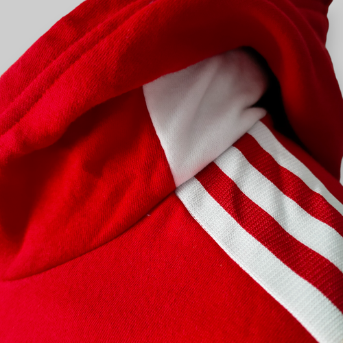 Felpa con cappuccio Adidas uomo Tiro21 felpa con cappuccio rosso tuta top calcio - Foto 7 di 15