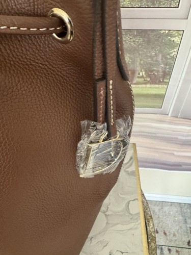 Dooney & Bourke Sorrento Drawstring Handbag, Brown, NWT - Picture 6 of 9