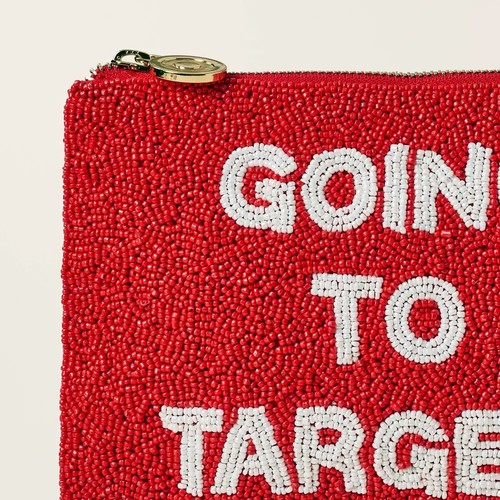 Kate Spade X Target Going To Target Beaded Clutch IN HAND - NWT - Picture 2 of 5
