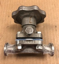 ITT DN15 1/2" Stainless Steel Handwheel 913 Manual Hygienic Diaphragm Valve