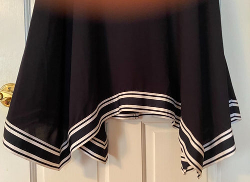 NEW TED BAKER LONDON Strappy Midi Dress Sz 5 (US 12) Black/White Stripe $335 NWT - Picture 3 of 5