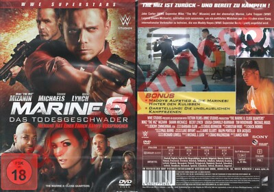 DVD THE MARINE 6 CLOSE QUARTERS The Miz Shawn Michaels Becky