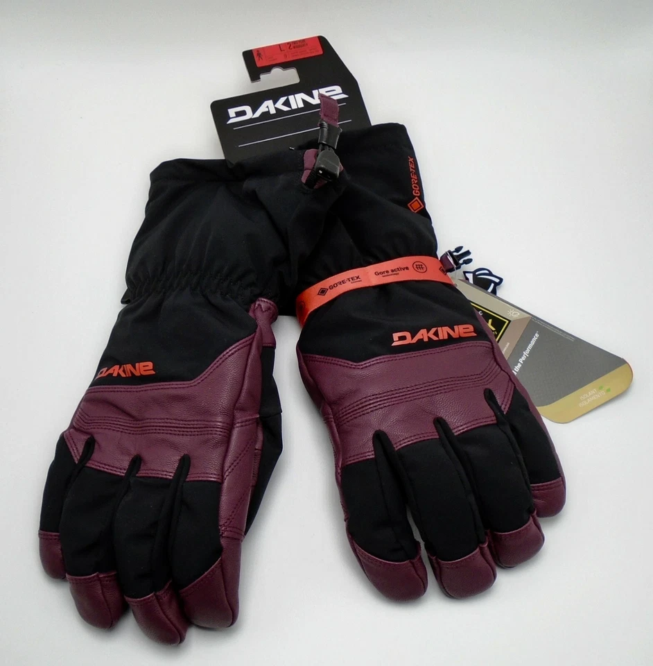 Guantes Dakine Excursion para hombre grandes snowboard y puerto de esquí rojo/negro Foto 2 de 4