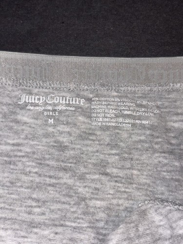 Juicy Couture Girl M Low Rise Cotton Bikini Panty Underwear - Picture 4 of 4