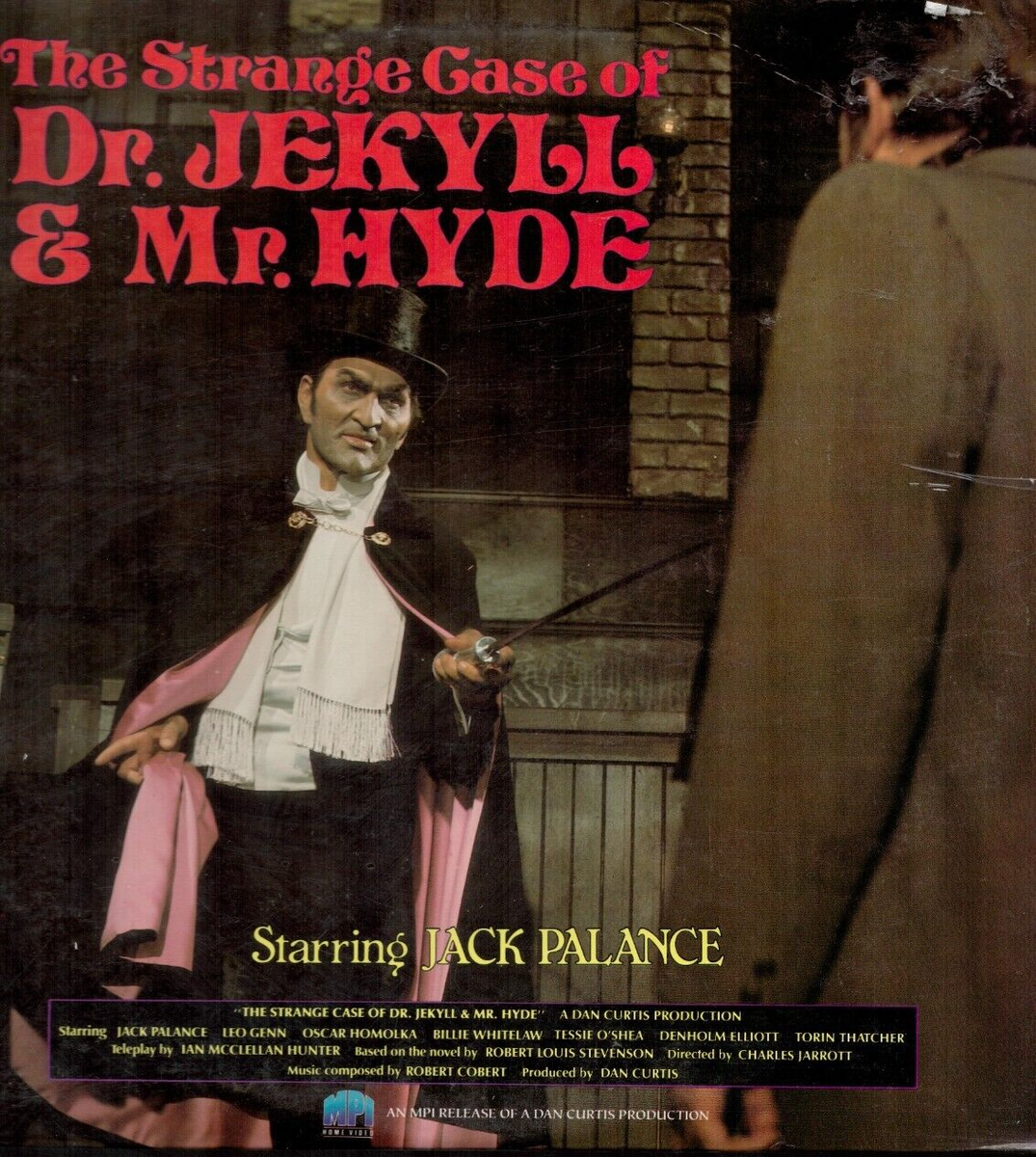 The Strange Case Of Dr. Jekyll And Mr. Hyde 1968 LASERDISC