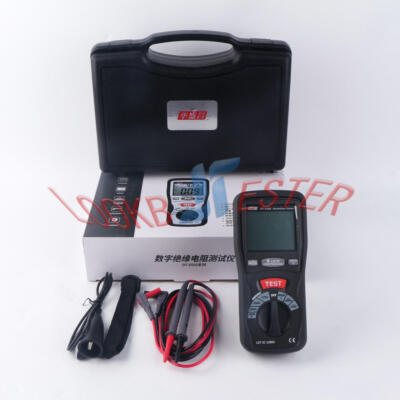 ONE NEW CEM DT-5505 Insulation Testers Large Dual Display with Backlight