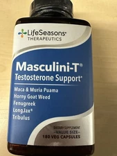 LifeSeasons Masculini-T Support 180 Capsules  - EXP 8/27