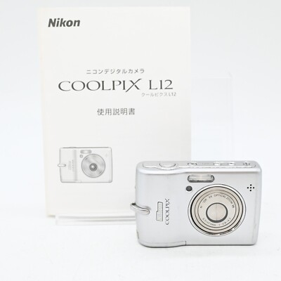 Nikon COOLPIX L12 Compact Digital Camera From Japan [Exc+5