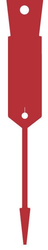 Arrow Disposable Vinyl Key Tags x 1000 With Free Felt Tip Marker -FREE POSTAGE - Picture 9 of 16
