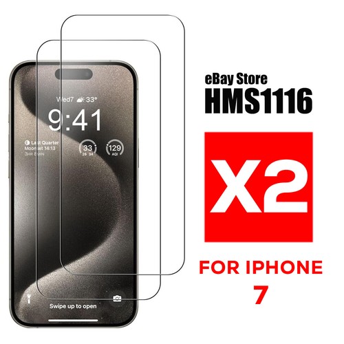 2x iPhone 16e 15 14 13 12 11 Max Pro Screen Protector Glass X Mini XR 6 7 8 plus - Picture 41 of 50