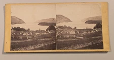 West Point New York Stereoview Photo Artillery Practice Beauties of the Hudson
