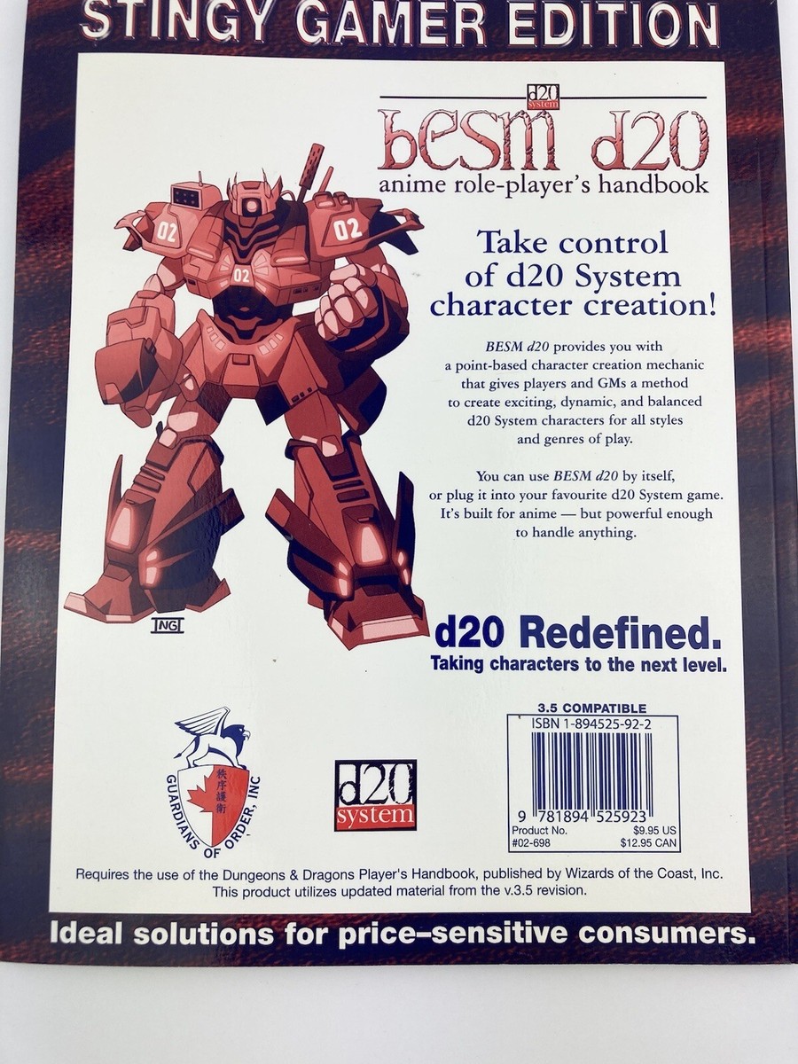 洋書 BESM D20 Revised Edition BESM D20 Anime Role Player's