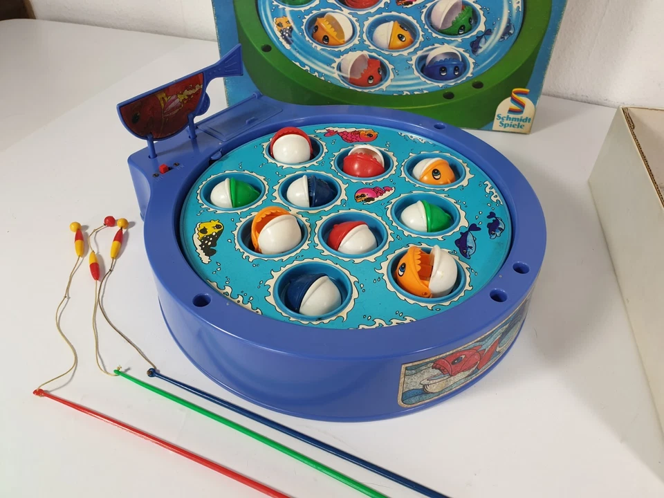 ⭐Schnapp Fisch Brettspiel von Schmidt Spiele aus den 80er Jahren⭐ - Bild 3 von 4