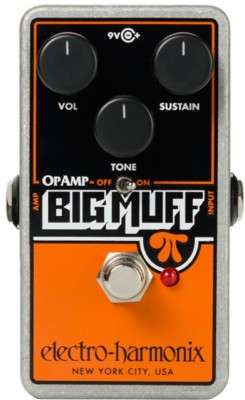 New Electro-Harmonix EHX Op-Amp Big Muff Pi Fuzz Guitar Effects