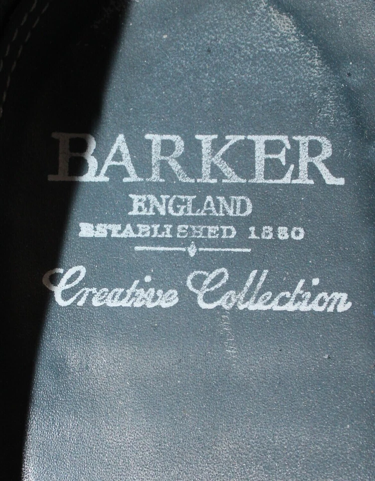 Barker England, Cedar Calf Paisley Brogue Shoe - Image 2 of 4