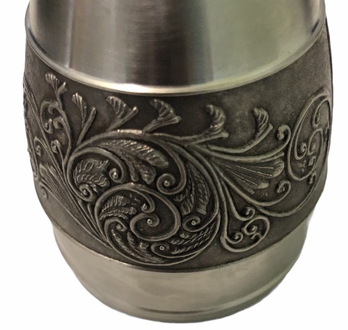 German Nuremberg Bridal Wedding Toasting Cup Woman Figure 95% Tin Pewter - Picture 9 of 11