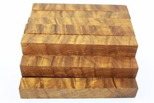 5pcs Pen/Small Turning Project Blank Ripple Golden Phoebe Wood 127mmx20mmx20mm