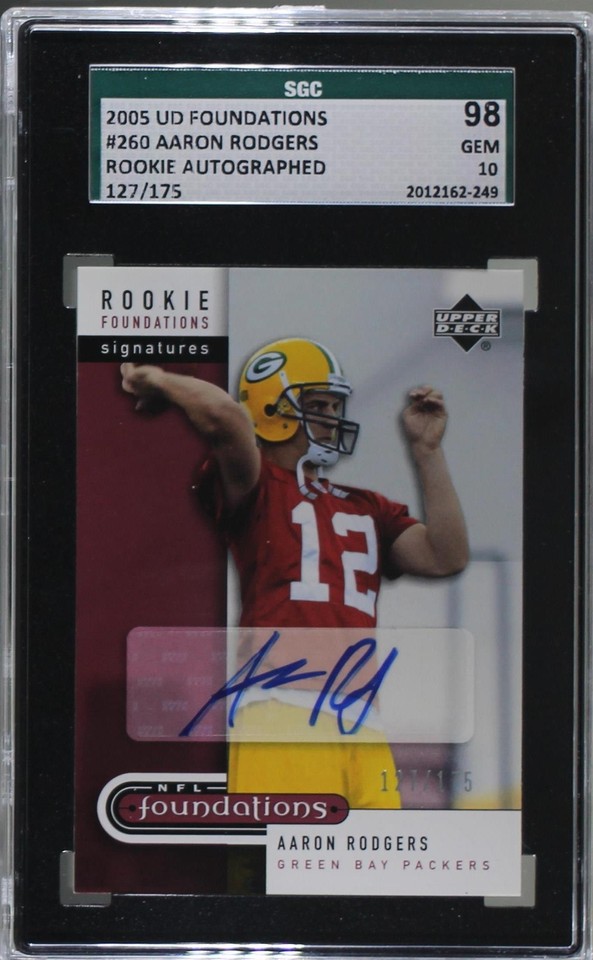 2005 Upper Deck NFL Foundations Aaron Rodgers #260 - 1 of 2