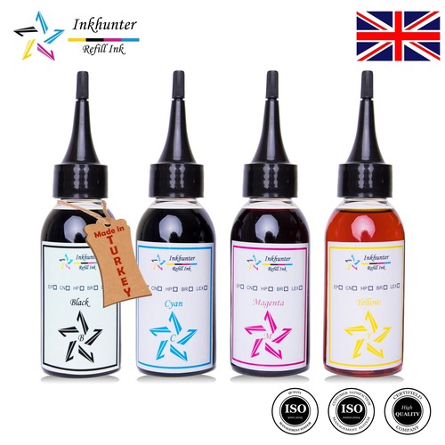 4x100ml ink Refill Kit fits Brother LC426 LC426XL LC427 LC427XL Cartridges - Afbeelding 12 van 13