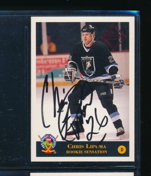 1994 Classic #20 Chris Lipuma Rookie Sensation Signed Autograph