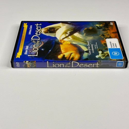 Lion Of The Desert DVD 1980 Region Free NTSC Tracked Postage - Picture 3 of 3