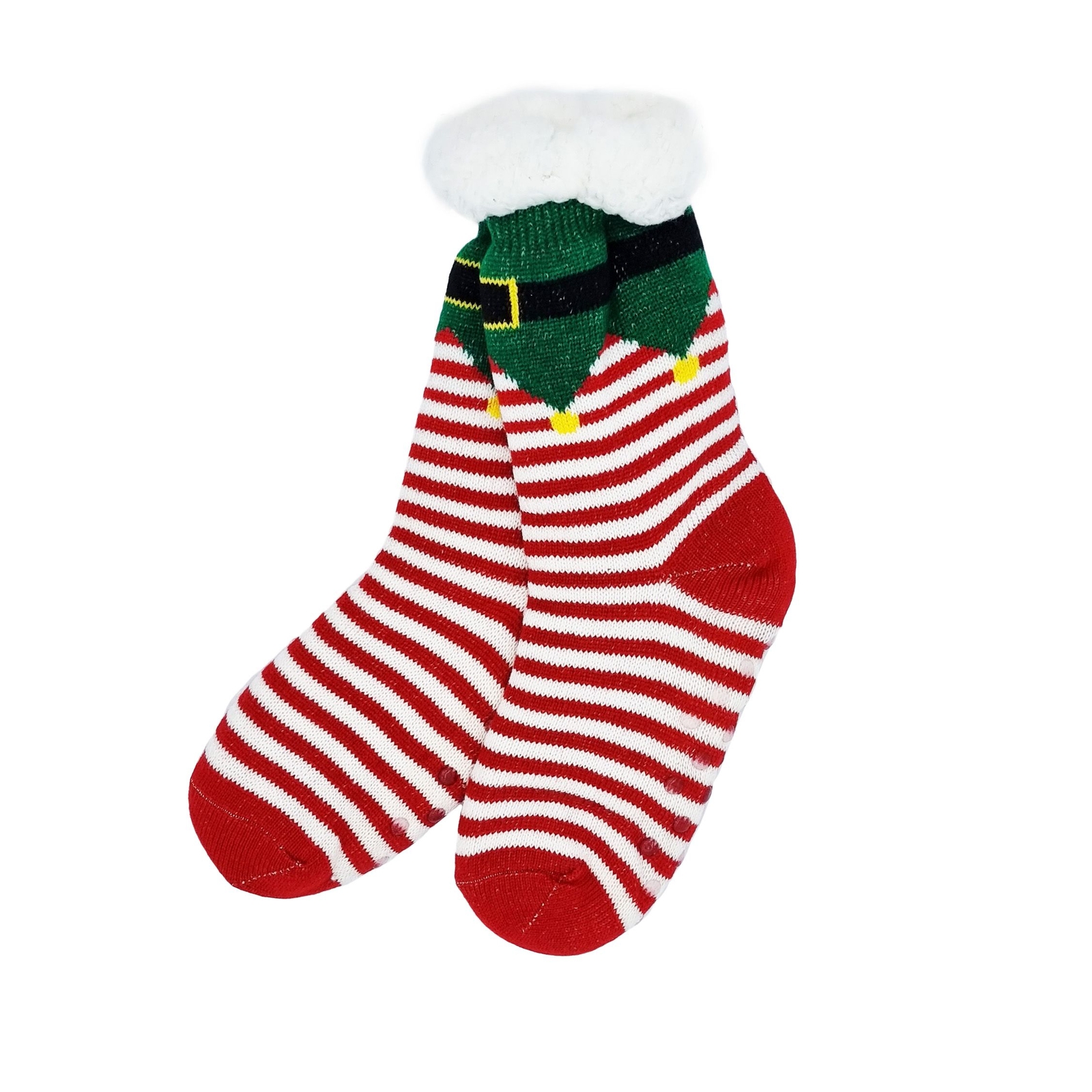 Elf Christmas Novelty Cosy Slipper Socks Gift - Snazzy Santa Secret NEW