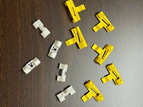 Volvo S60 V70 XC70 Windshield Side Trim Clip 30678009 6pcs and 9091987 5pcs - Picture 3 of 9