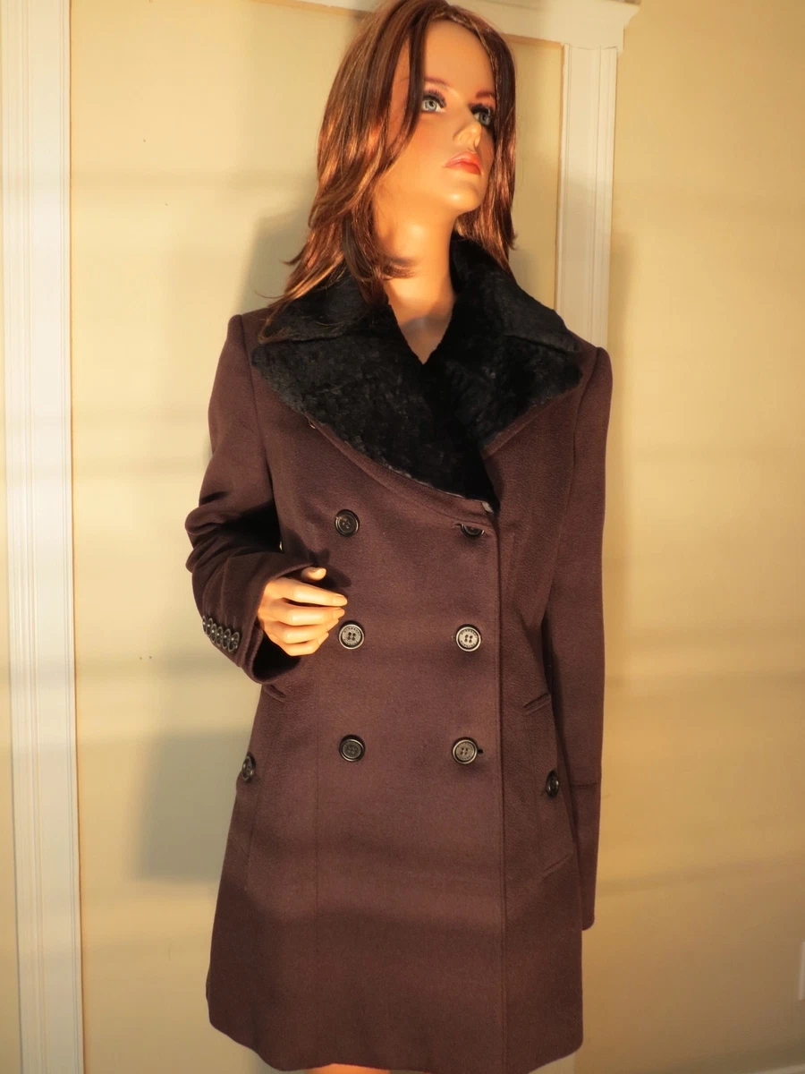 Burberry coat deals with fur collar
