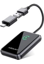 Asouny Wireless Carplay Adapter Converts Wired to Wireless iPhone iOS 10+ Sealed