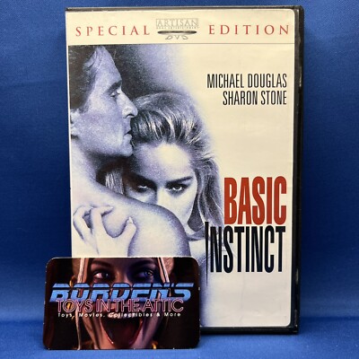 Basic Instinct Special Edition Widescreen DVD Sharon Stone Previously Viewed