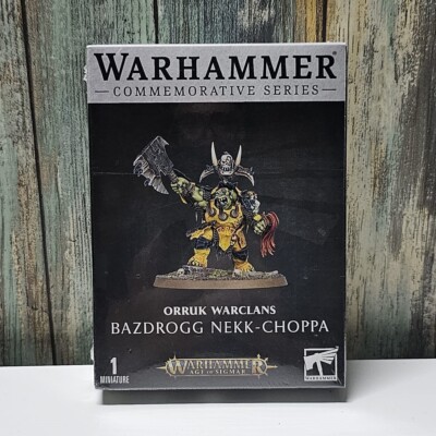 Orruk Warclans Bazdrogg Nekk-Choppa AOS Warhammer+ Commemorative