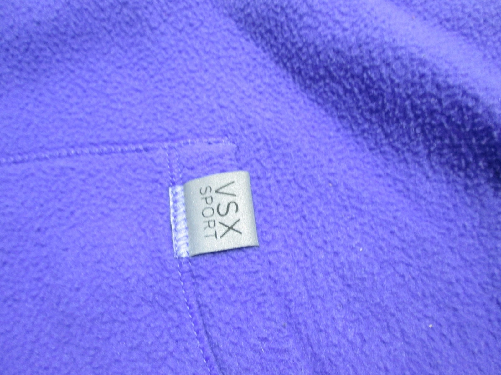 UNDERCOVER Felpa donna Victoria Secret taglia S blu manica lunga tasche logo abbigliamento sportivo