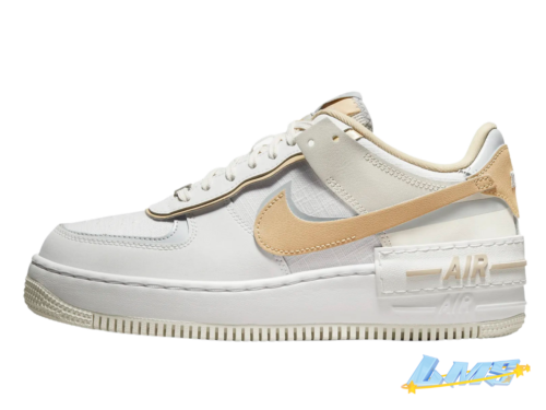 Nike Air Force 1 Low Shadow Sail Tan Sesame Sneaker | 36 - 38.5 |  ✅ NEU & OVP ✅ - Afbeelding 1 van 6