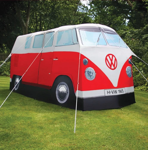 Monster Factory - VW Volkswagen Bus - Red - Canopy Tent - Full Size - 2015 - New
