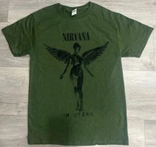 NIRVANA UTERO HEAVY METAL BAND T Shirt (Multiple Variations)