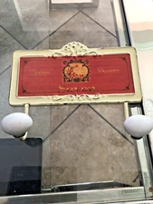 RUSTIC art COAT 2 HOOKS HAT COAT hanger CAST IRON art 