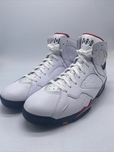 Jordan 7 Cardinal 2022 CU9307-106 Men’s Size 13 - Picture 2 of 4