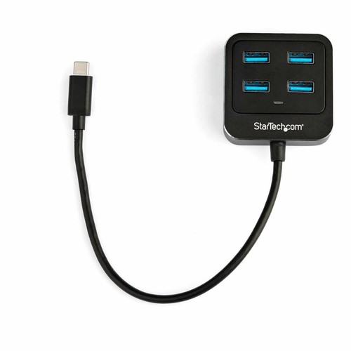 StarTech HB31C4AB interface hub USB 3.2 Gen 2 (3.1 Gen 2) Type-C 10000 Mbit/s - Picture 2 of 5