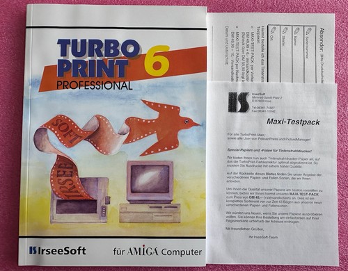 Turbo Print 6 Professional Instructions, Unused - Imagen 3 de 5