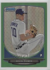 2013 Bowman Draft Picks Chrome Green Refractor 44/75 Kevin Ziomek #BDPP29 0b5