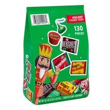 HERSHEY'S Christmas Assorted Chocolate Candy, 130 pcs. Free shipping