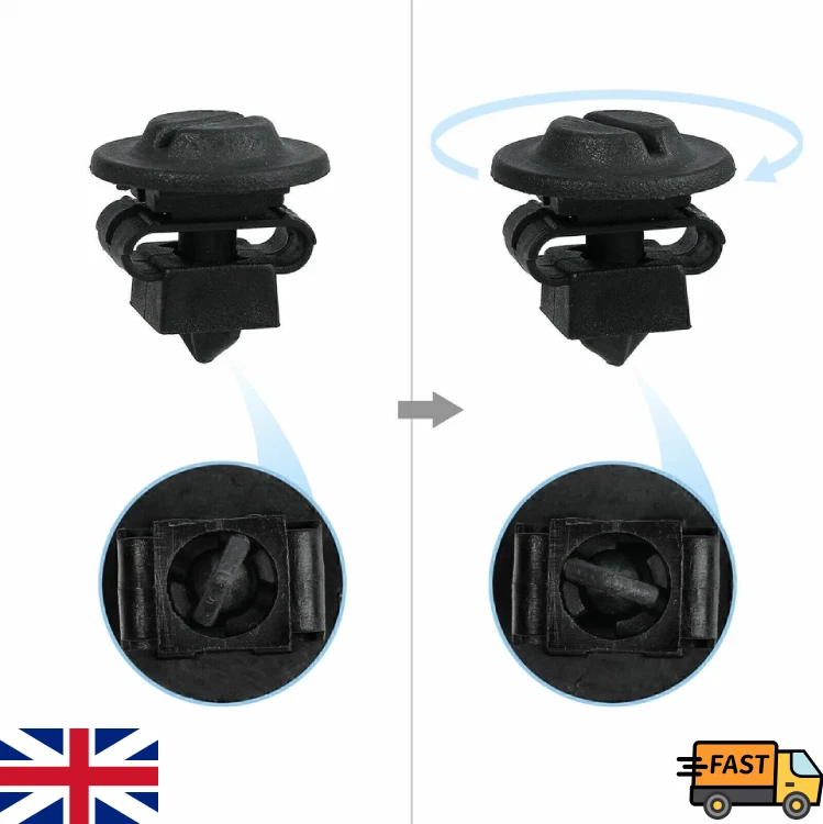 FIT AUDI Undertray Engine Under Cover Screw & Clip Set Fits - Image 2 of 4