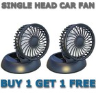 Car Cooling Air Fan 5V Portable Vehicle Fan 360° Rotatable BUY 1 GET 1 FREE Fan