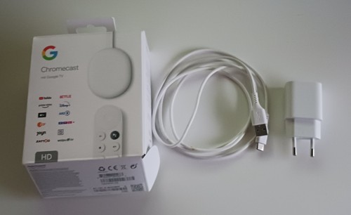 Google Chromecast mit Google TV & Sprachfernbedienung | Streaming in HD - Bild 7 von 7