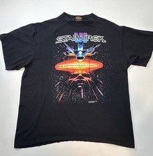 Vintage 1991 Star Trek VI The Undiscovered Country Movie Promo T-Shirt Men  s XL