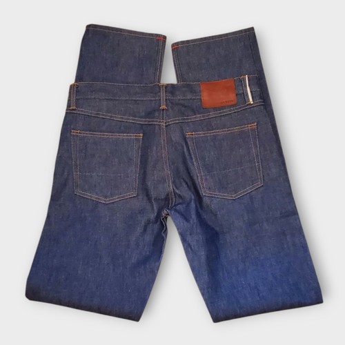 Gustin 1968 Selvedge Cone Mills Denim Jeans Mens Size 35 13.5oz #172 Slim - Picture 19 of 20