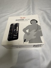 Fender 2311300000 Mustang Micro Guitar Modeling Rechargeable Headphone - Black