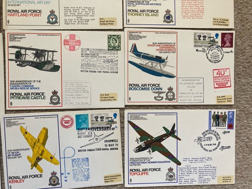 20 RAF-Hüllen - RAF-Basen / Lager / Einrichtungen - RAF "SC" Serie (Set Four) - Bild 5 von 9