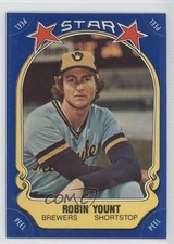 1981 Fleer Star Stickers Robin Yount #38 HOF 0f4