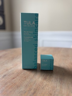 TULA Skincare Probiotics & Superfoods 24-7 Moisture Cream Squalane Mini 0.5 oz